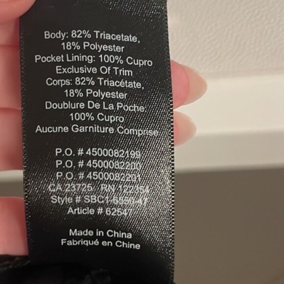 Babaton Conan Black White Cropped Pants Size 4 - Picture 7 of 8